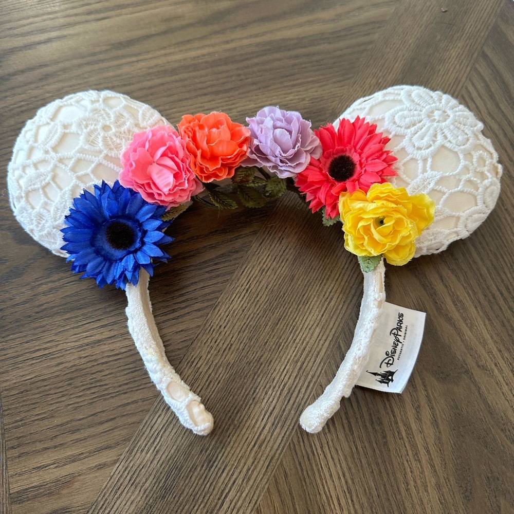 Disney Floral Lace Ears